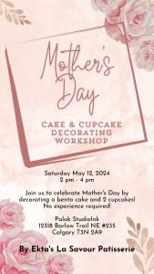 Mothers day event / La Savour Patisserie